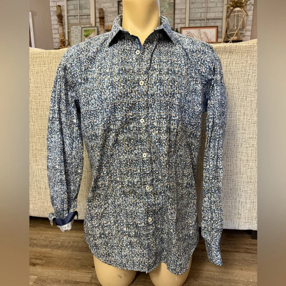 Bugatchi • Shaped Fit Dress Shirt - Picture 1 of 8